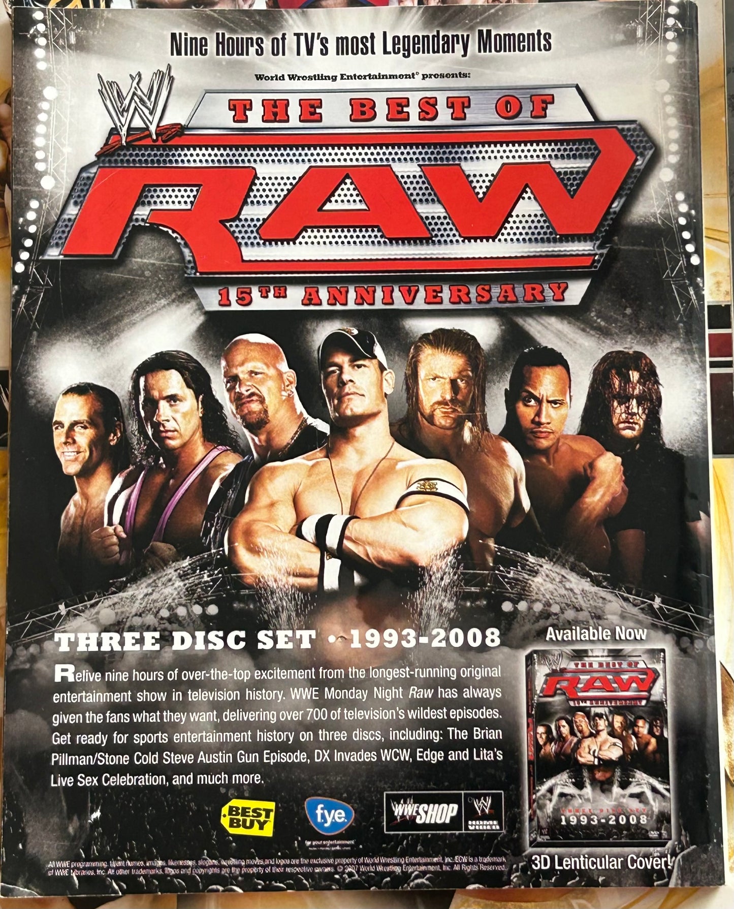 * WWE Magazine “2008 Superstar Yearbook” (Cena, Jeff Hardy, Undertaker & more)