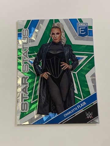 Charlotte Flair 2023 WWE Donruss Elite “Star Status” Card