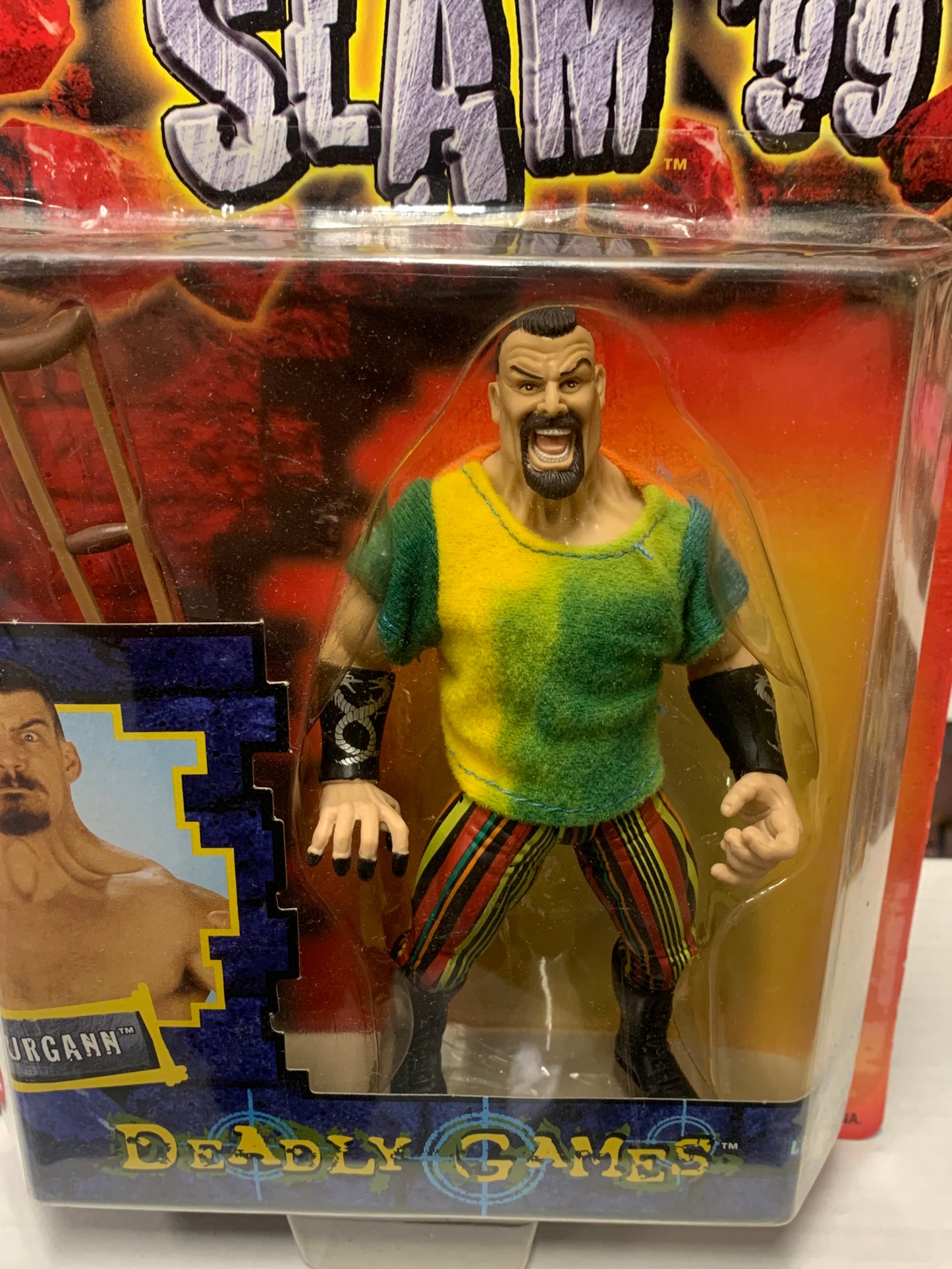 Kurgann WWF WWE Jakks “Deadly Games” Action Figure
