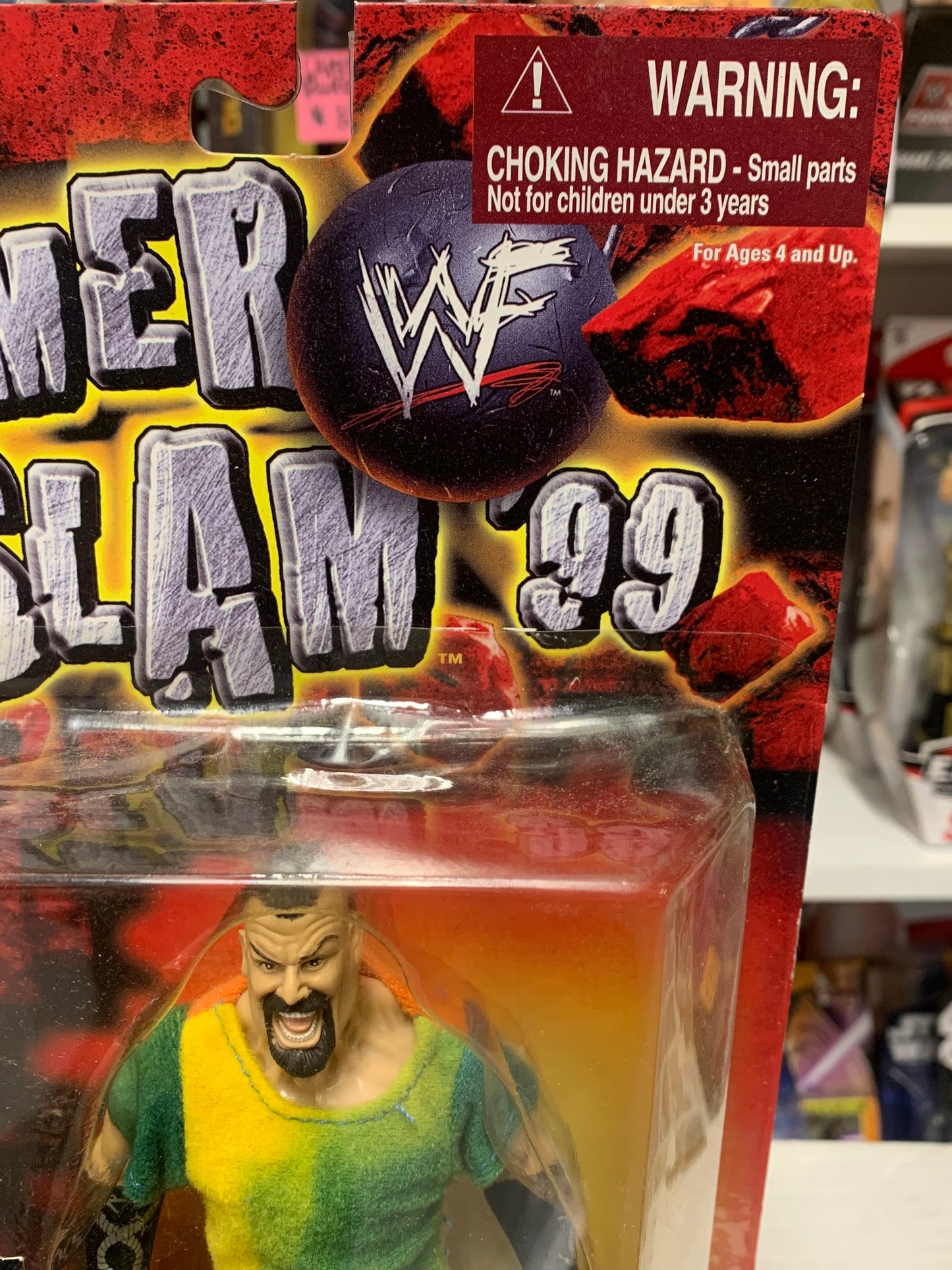 Kurgann WWF WWE Jakks “Deadly Games” Action Figure
