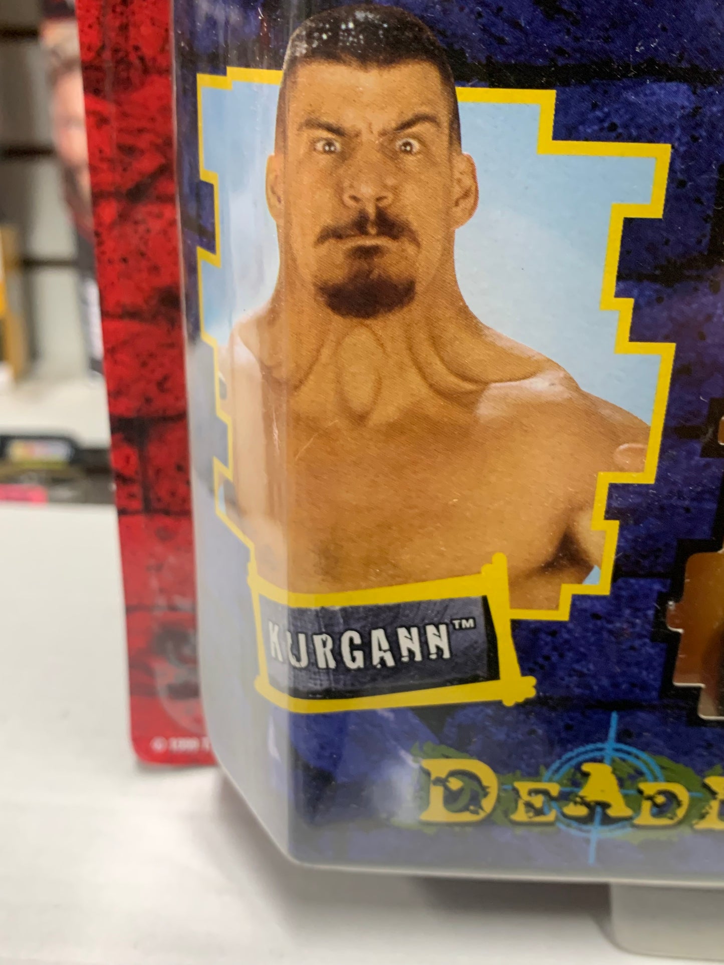 Kurgann WWF WWE Jakks “Deadly Games” Action Figure