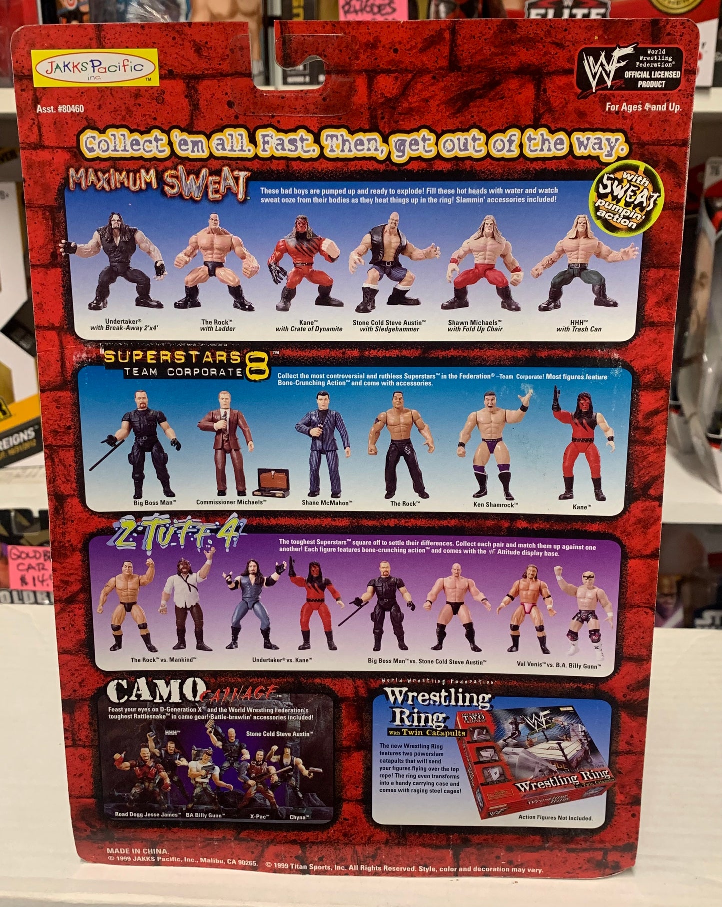 Kurgann WWF WWE Jakks “Deadly Games” Action Figure