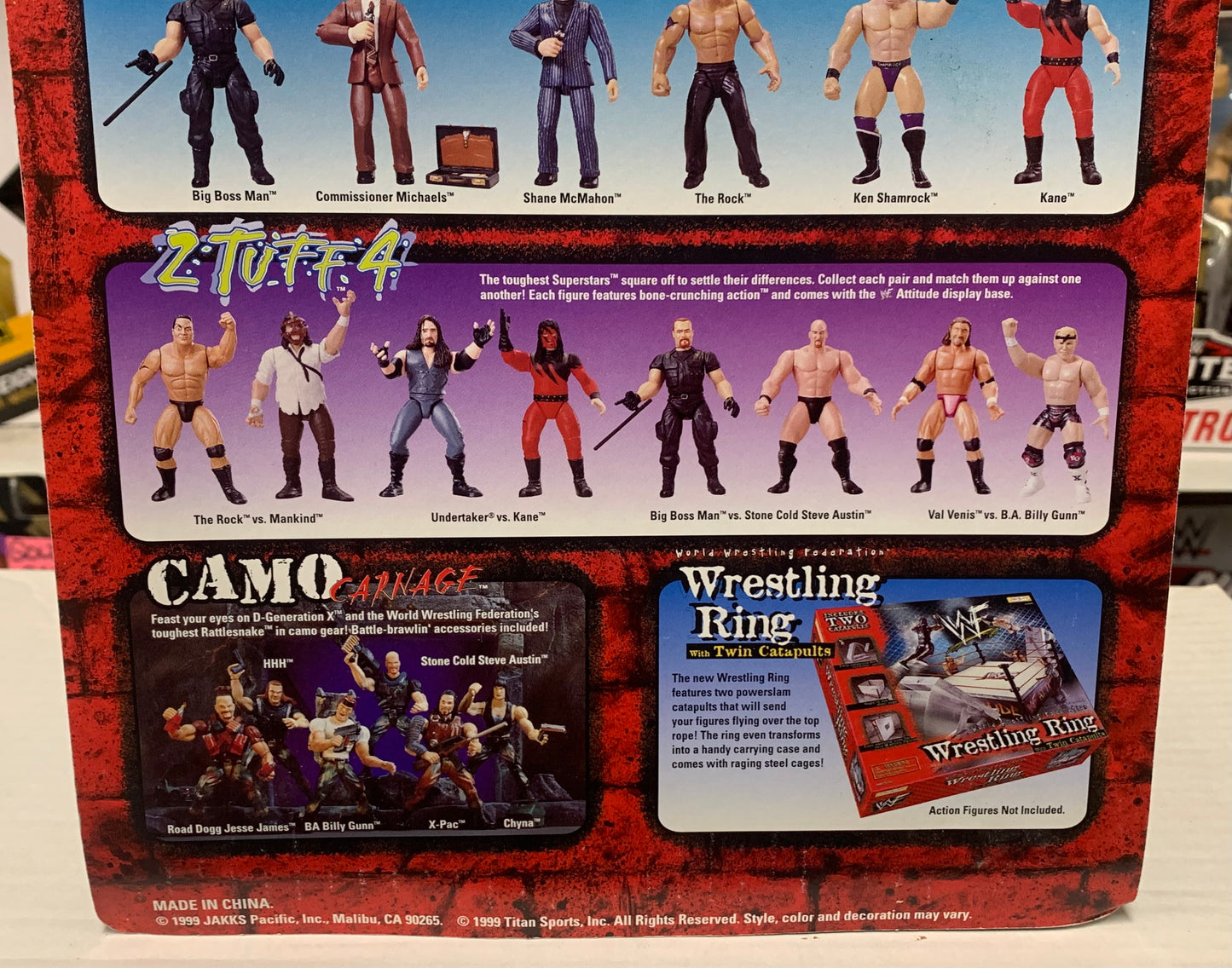 Kurgann WWF WWE Jakks “Deadly Games” Action Figure