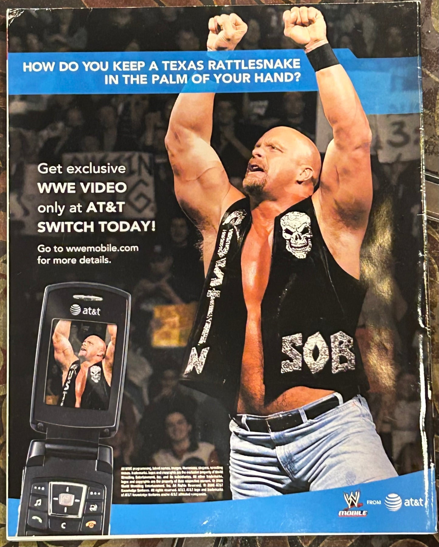 * WWE Magazine August 2008 (Jeff Hardy)