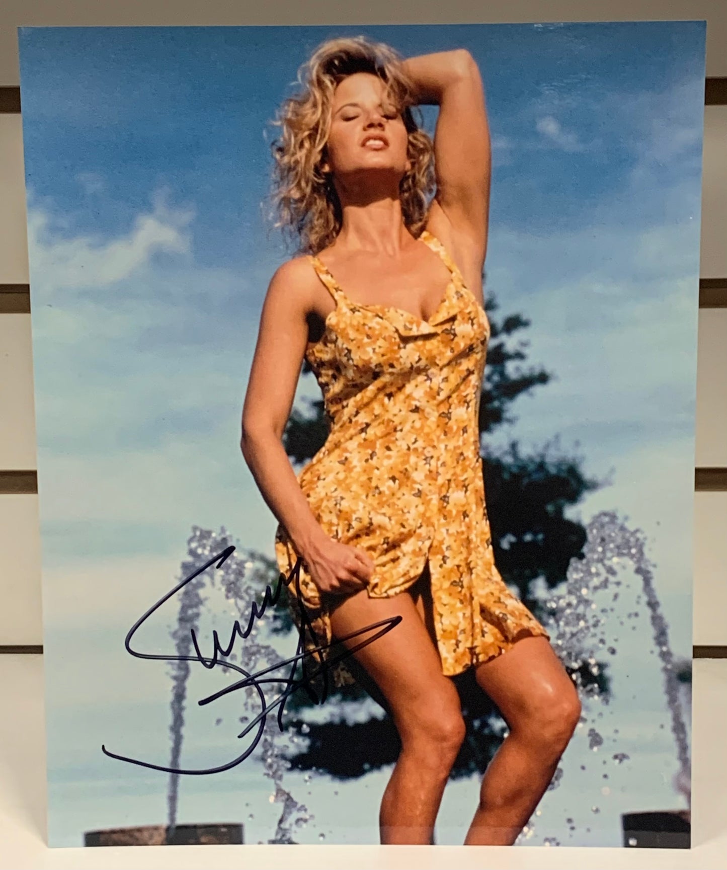 Sunny WWE Signed 8x10 Color Photo Hall of Fame (Comes w/COA)