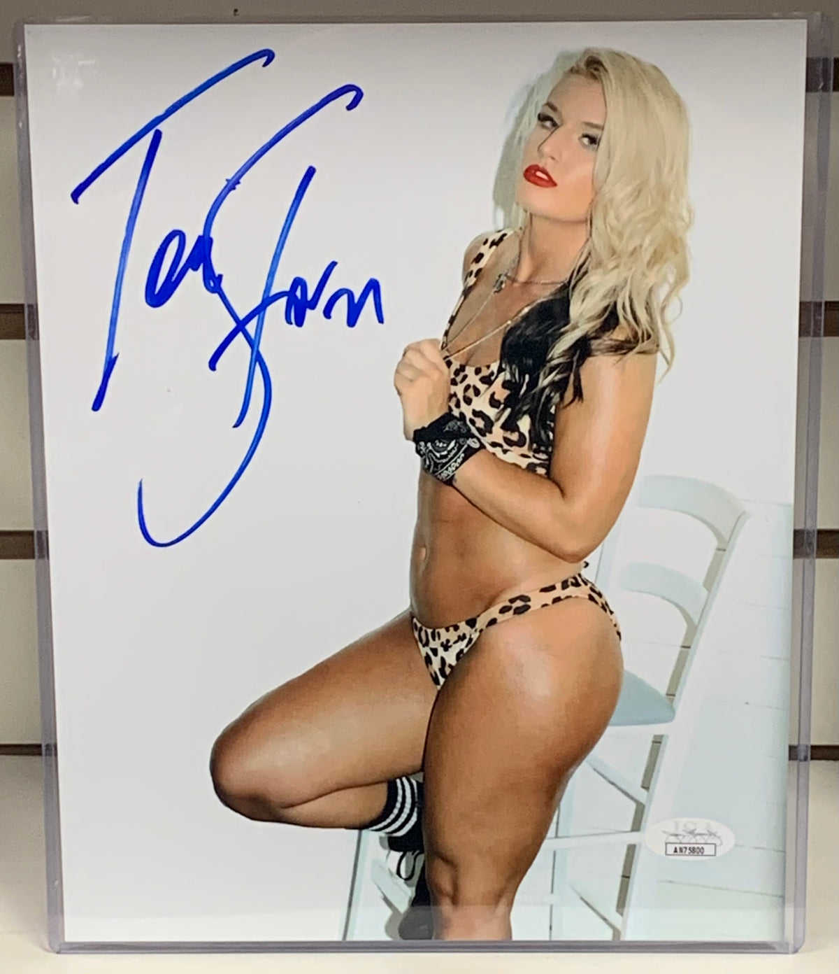 Toni Storm Signed Color Photo JSA COA