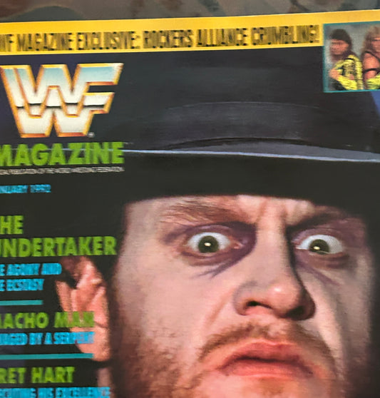 * WWE Magazine January 1992 (The Undertaker)