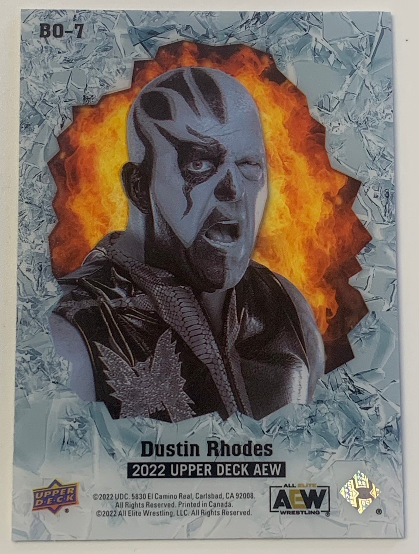 Dustin Rhodes 2022 AEW UD Upper Deck “Breakouts” Insert