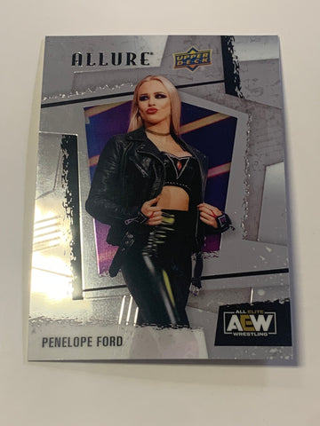 Penelope Ford 2023 AEW UD Upper Deck Allure Card