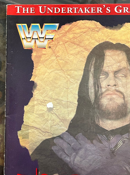 * WWE Magazine “Tombstoned, The Undertaker “ (2 Giant Undertaker Posters Inside)