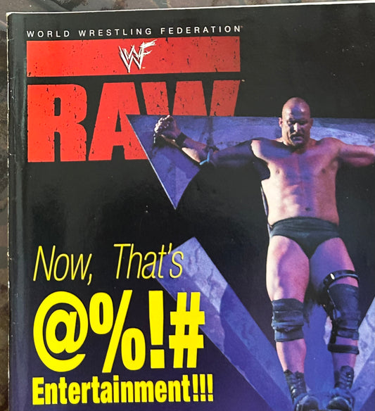 * WWE RAW Magazine Feb 1999 (Red Hot Double Sided DEBRA Poster Inside)