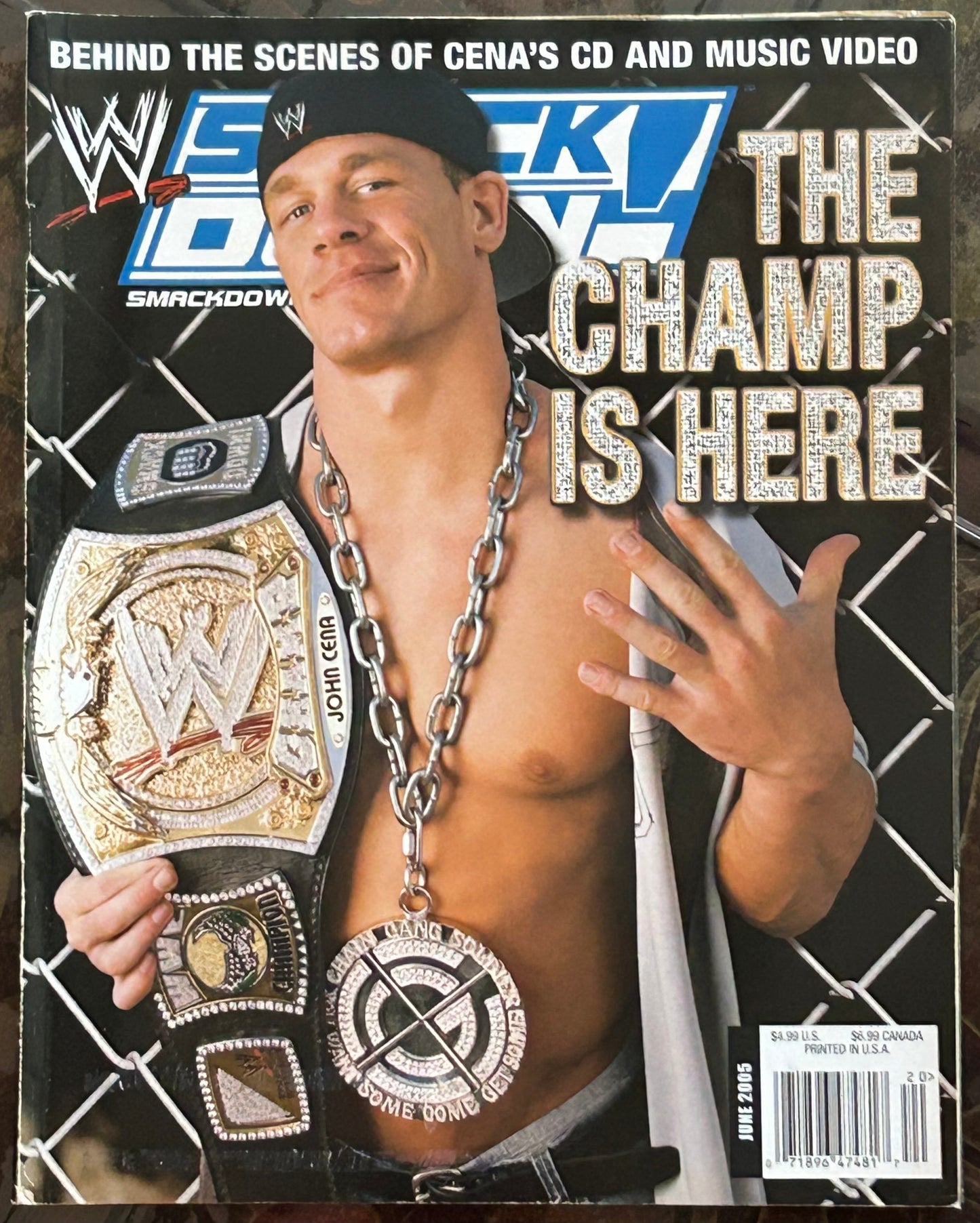 * WWE Smackdown Magazine June 2005 (John Cena)