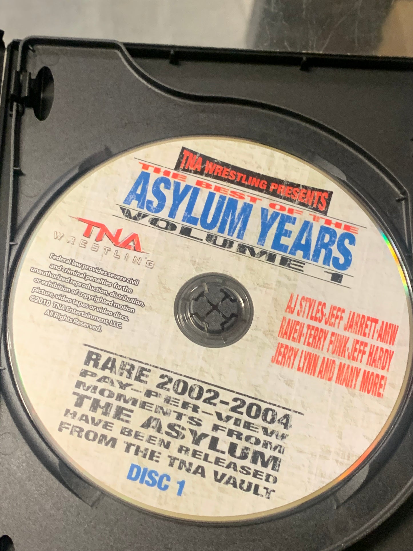TNA DVD “The Best of The Asylum Years Vol. 1” (2-Disc Set)