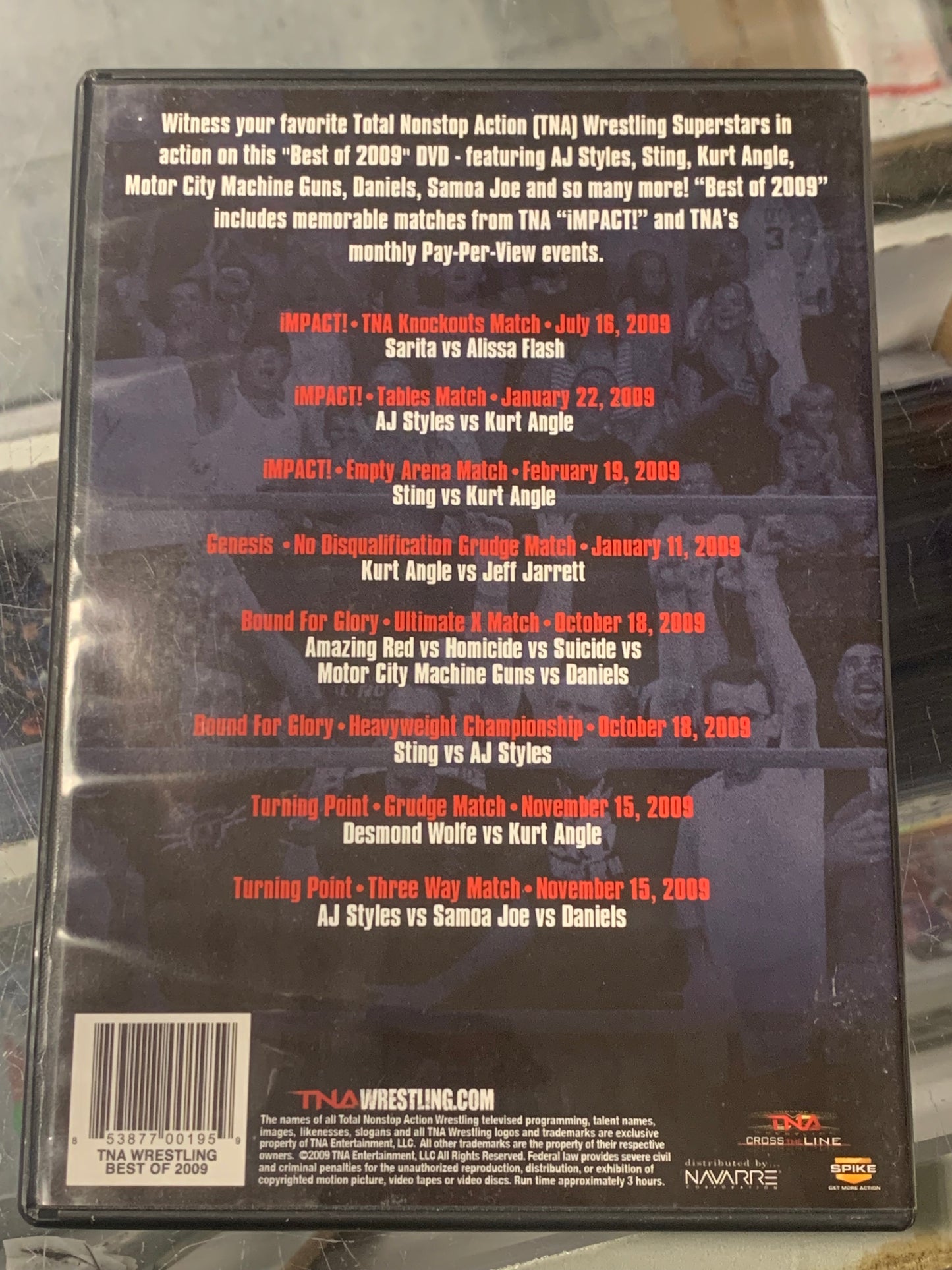 TNA DVD “ The Best of 2009” (AJ Styles, Angle, Sting, Jarrett)