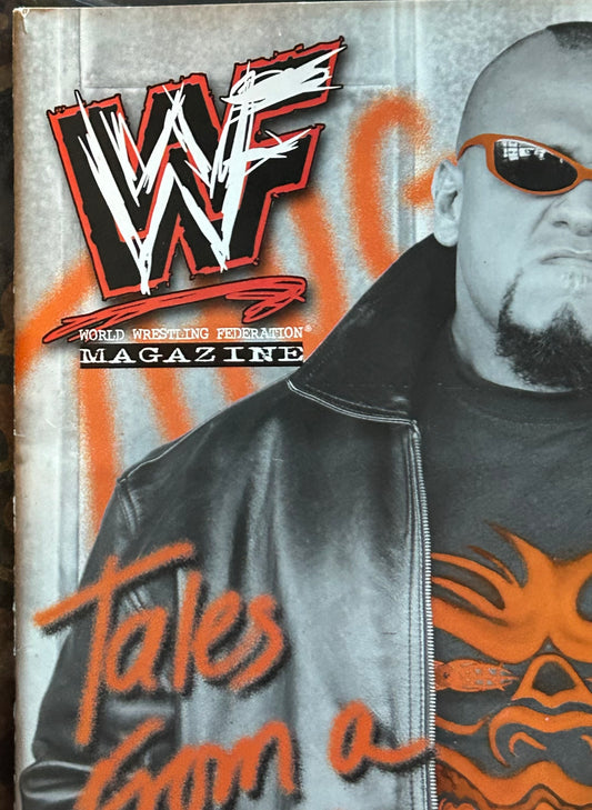 * WWE Magazine Jan 2001 (Double Sided Poster of Too Cool)