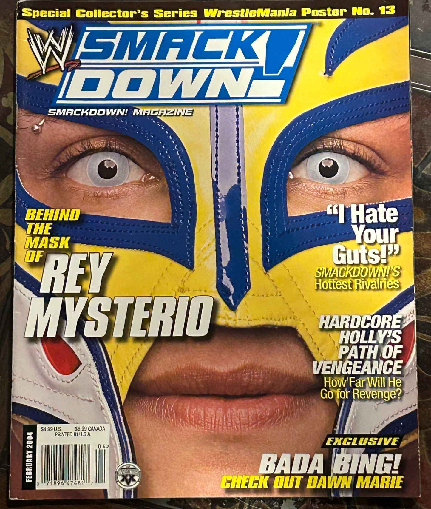 * WWE Smackdown Magazine February 2004 (Rey Mysterio)