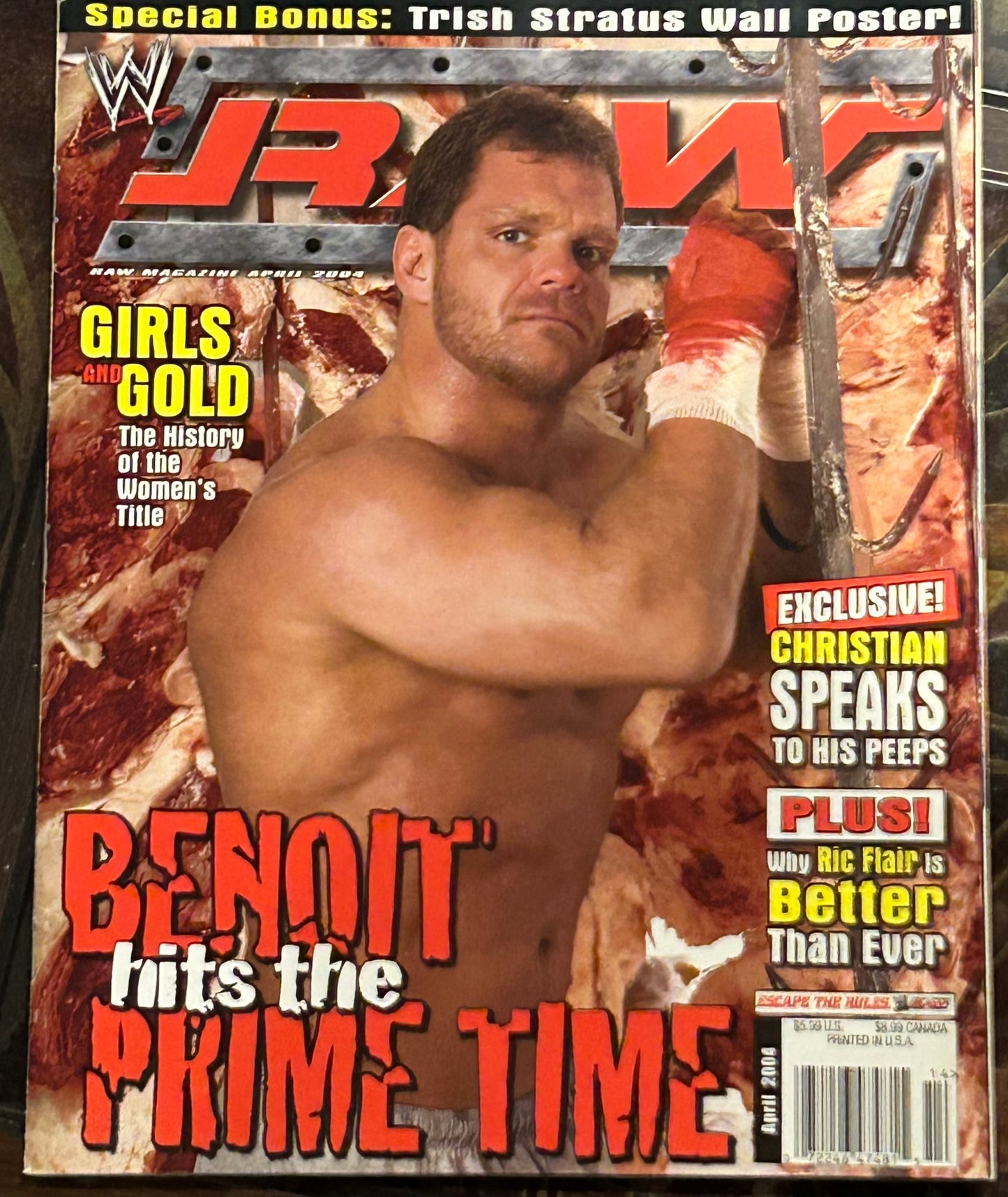 * WWE RAW Magazine April 2004 (Chris Benoit)
