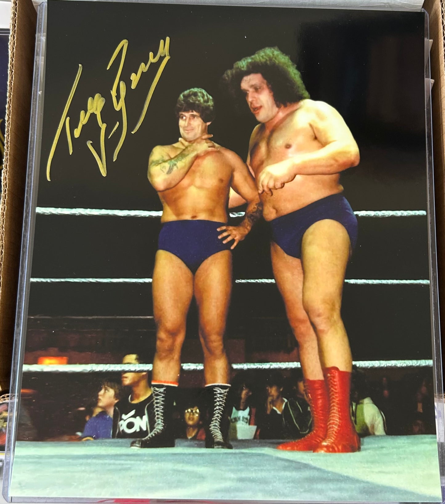 Tony Garea Signed 8x10 Color Photo (Comes w/COA)