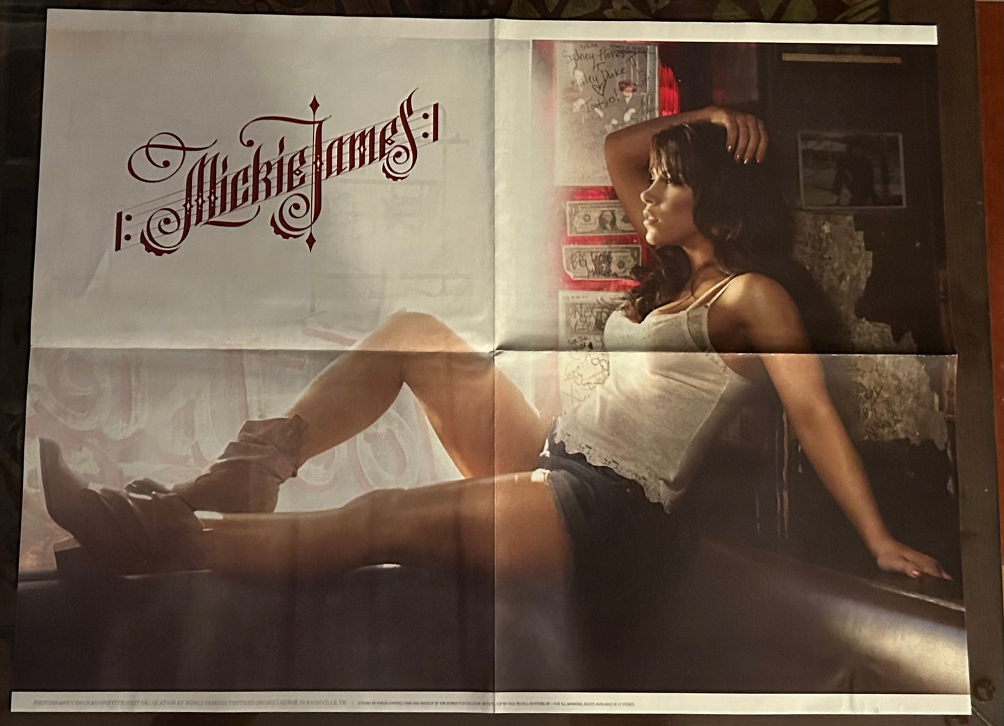 * Mickie James WWE Full Color Poster