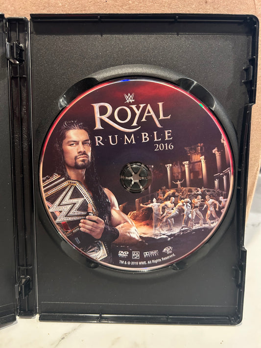 + WWE DVD “Royal Rumble 2016” (Triple H, Ambrose, Charlotte Flair & so much more)