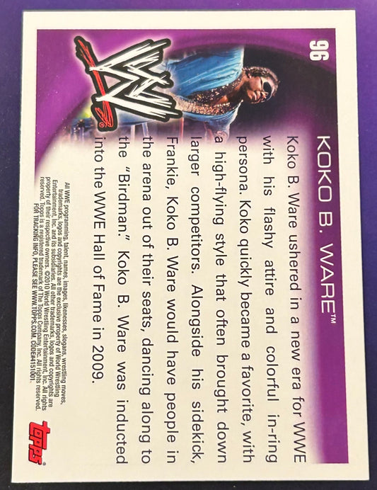 * Koko B Ware 2010 WWE Topps Card