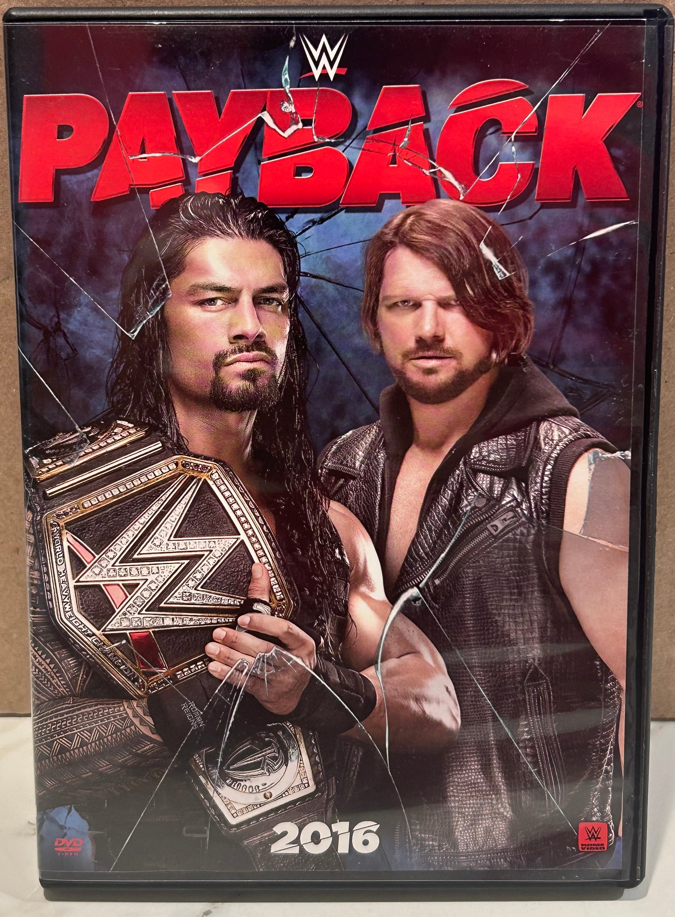 WWE DVD “Payback 2016” (Reigns, AJ Styles, Jericho, Owens & so