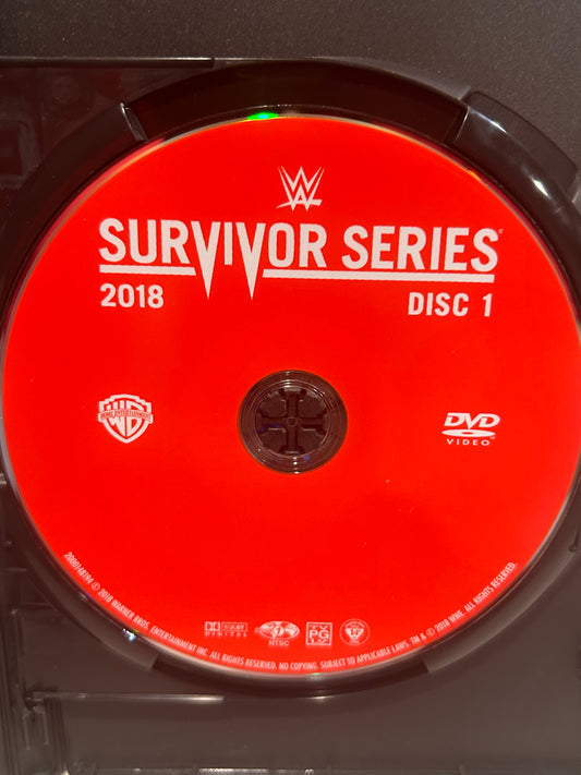 + WWE DVD “Survivor Series 2018” (2-Disc Set) (Brock, Jeff Hardy, Rollins & so much more)