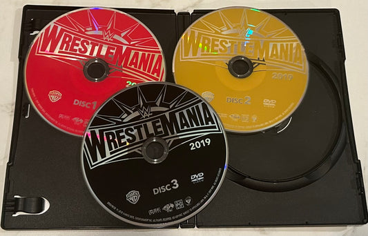 + WWE DVD “Wrestlemania 35” (3-Disc Set)