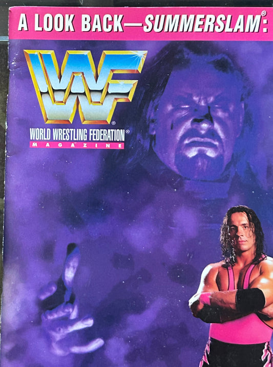 * WWE Magazine August 1997 (Includes 9 WWE Cards Inside)