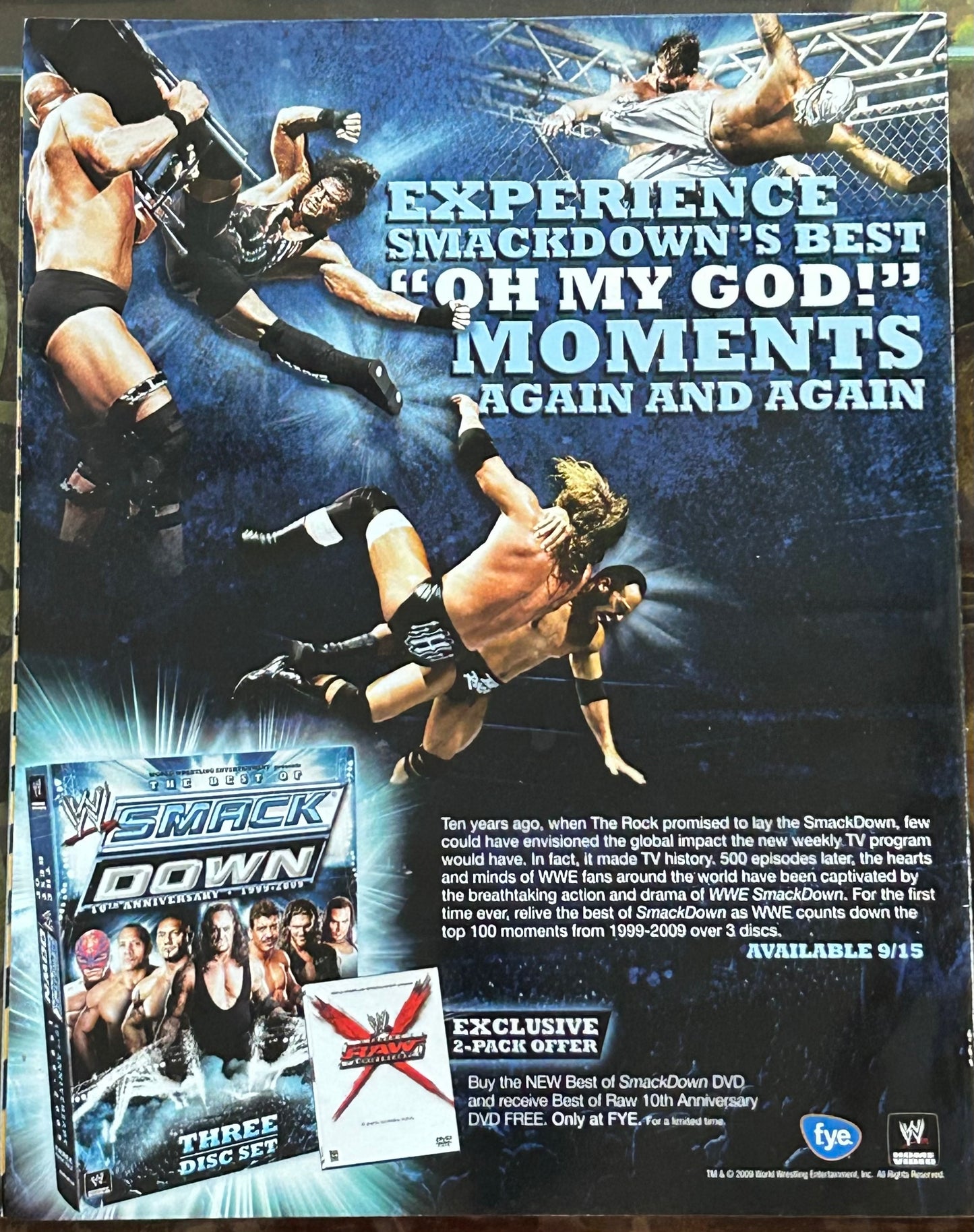 * WWE Magazine “The Untold History of the WWE” Special Edition