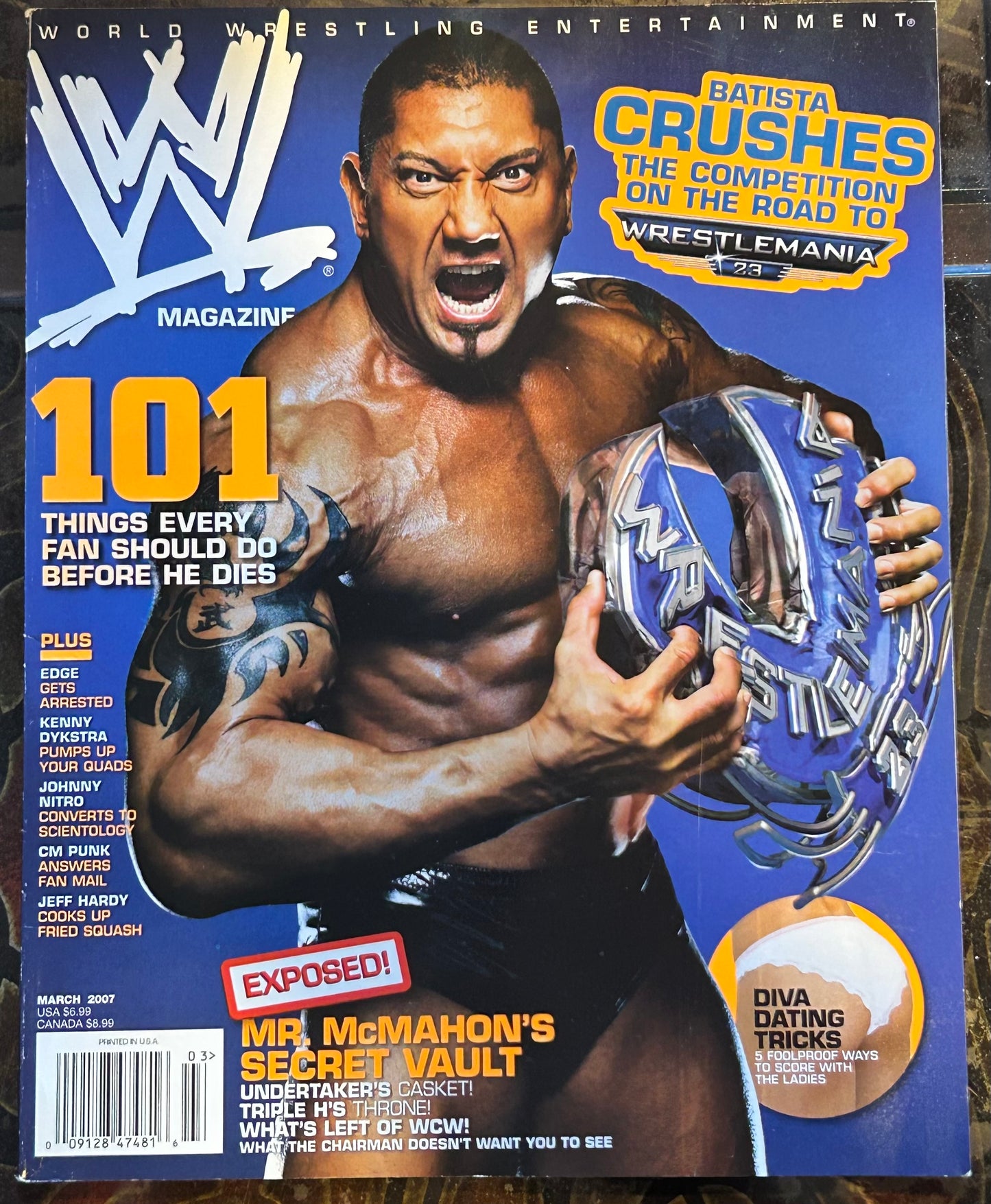 * WWE Magazine March 2007 (BATISTA)