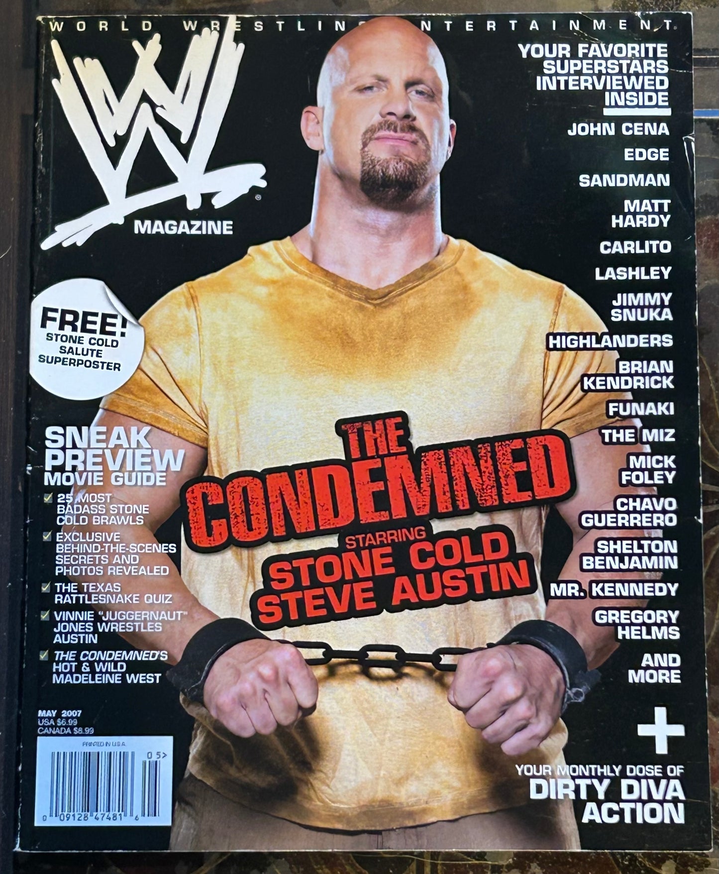 * WWE Magazine May 2007 (Stone Cold Steve Austin)