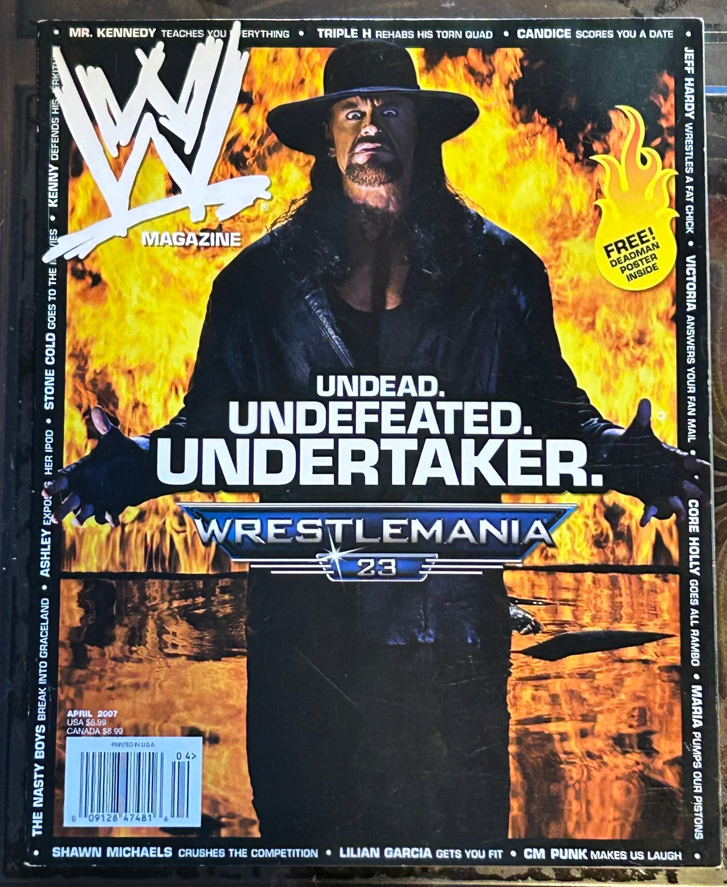 * WWE Magazine April 2007 (The Undertaker)
