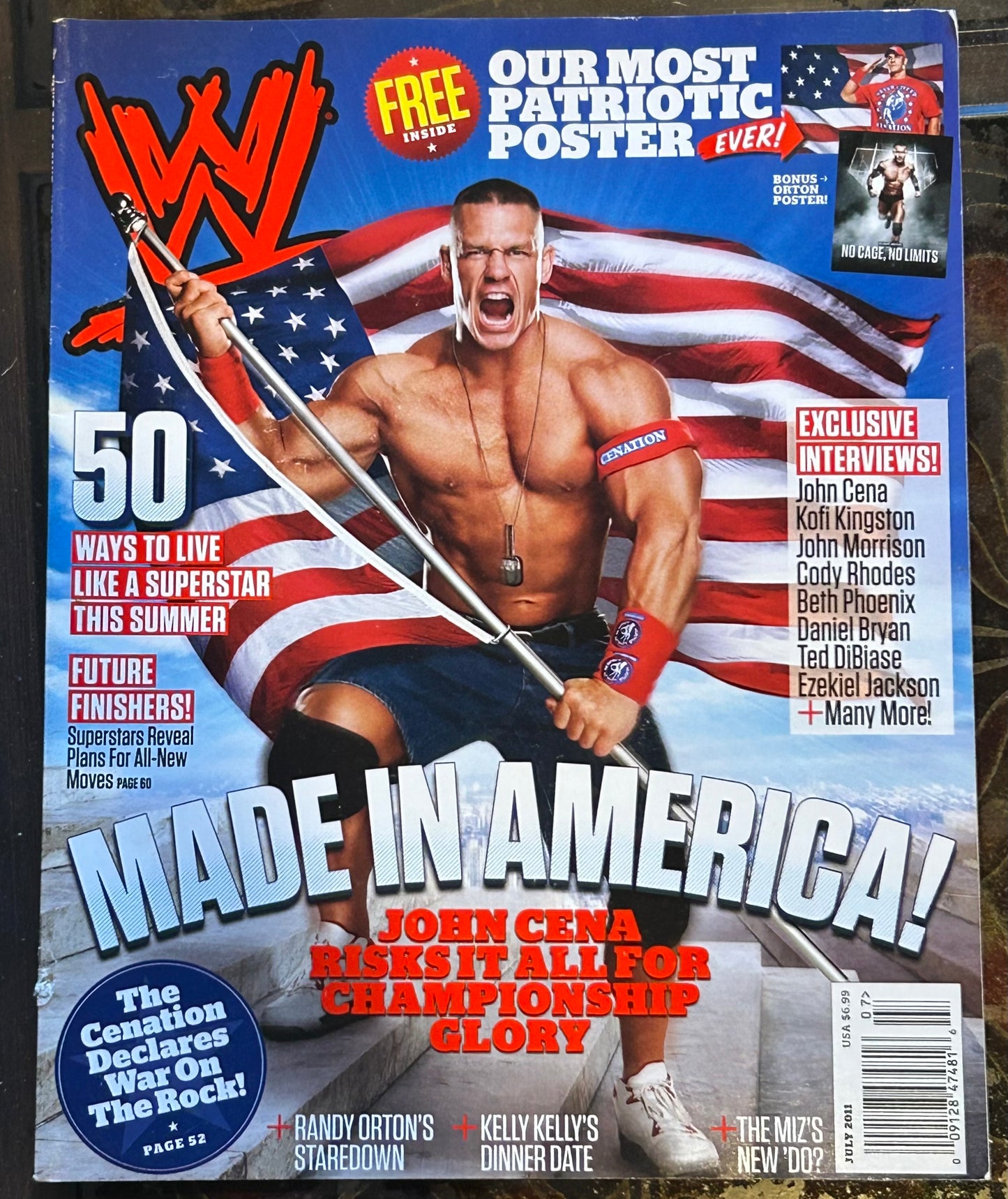 * WWE Magazine July 2011 (John Cena)