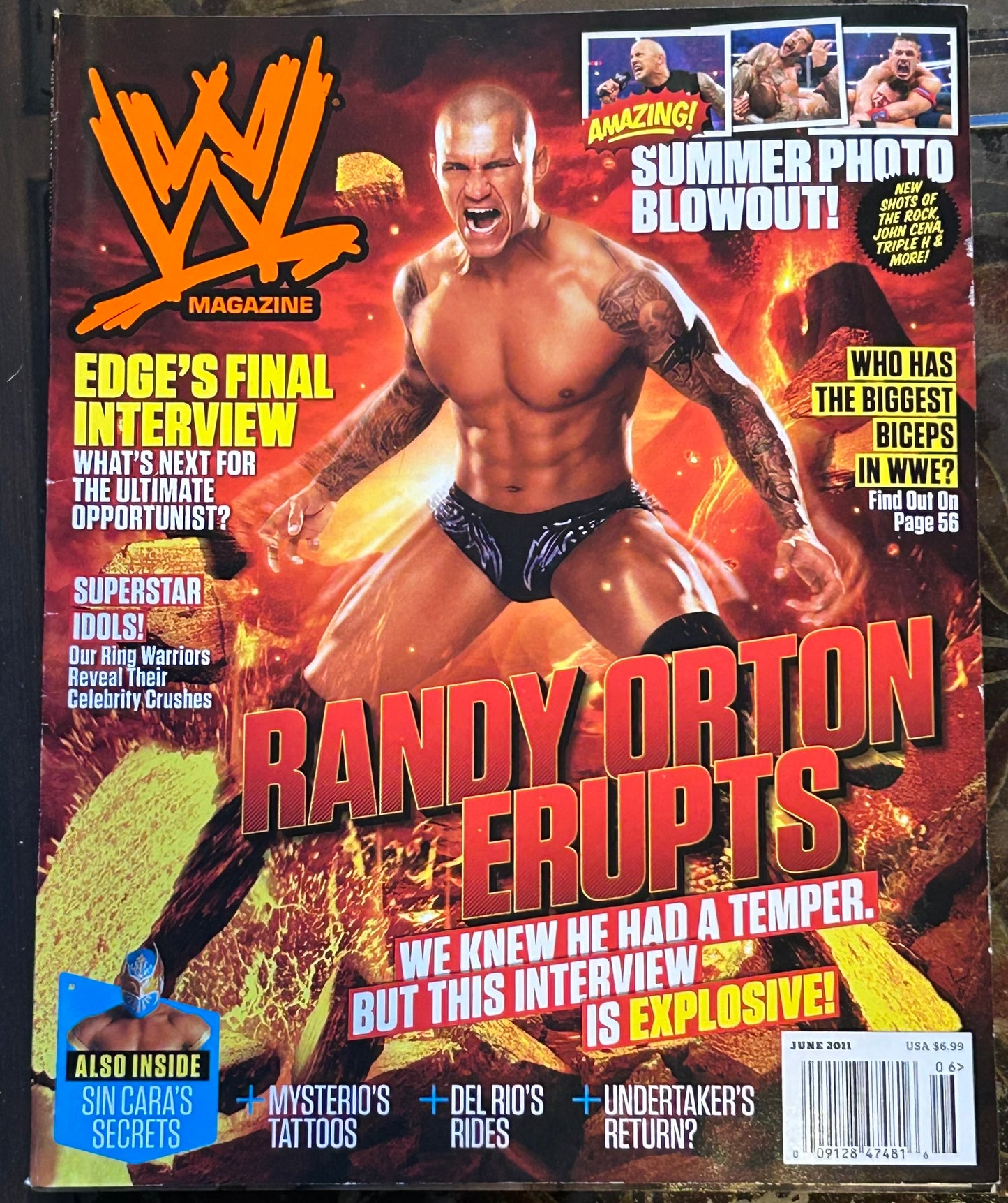 * WWE Magazine June 2011 (Randy Orton)