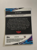 AJ Styles 2021 WWE Topps Finest REFRACTOR Card
