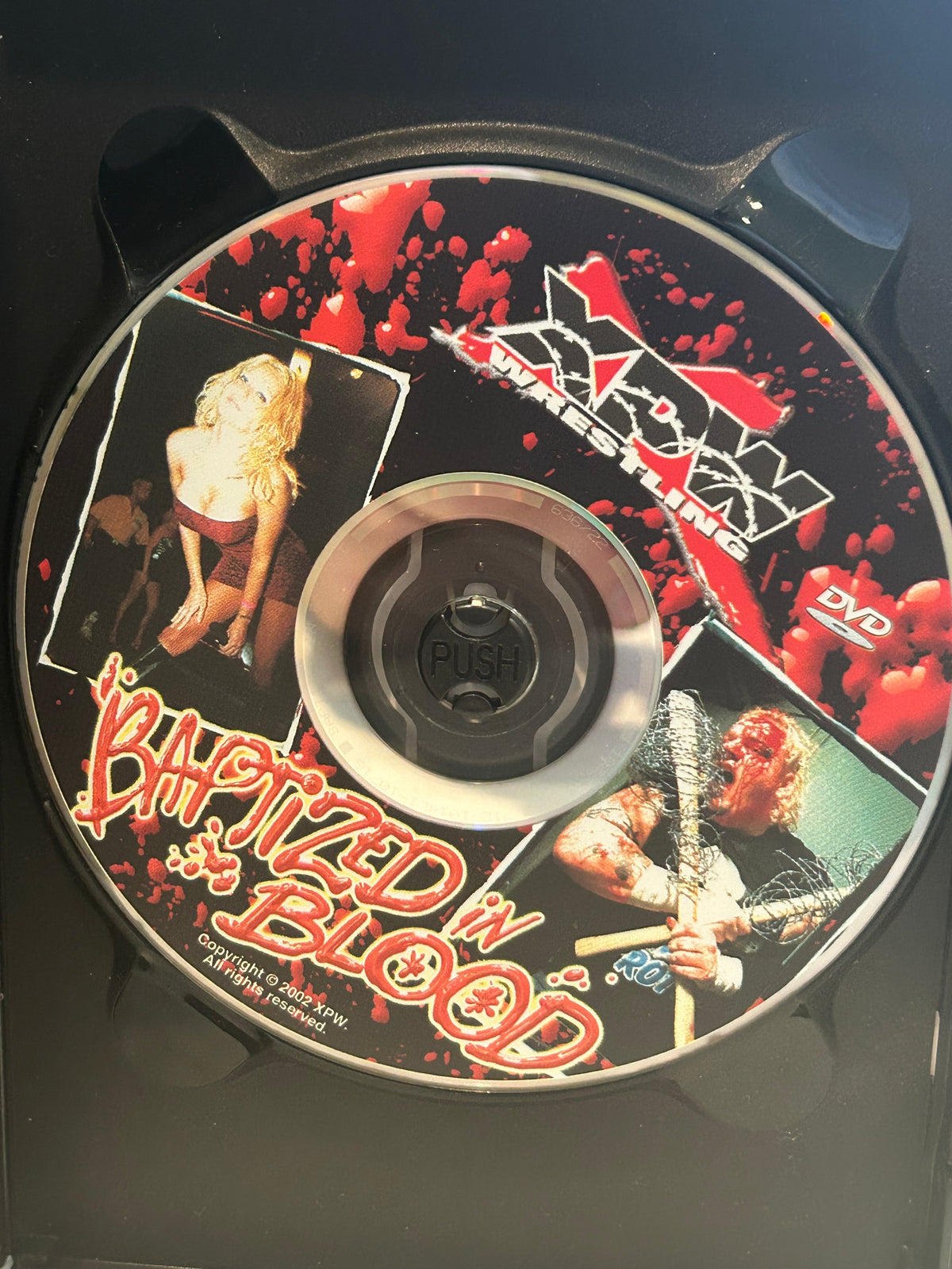 + XPW DVD “Baptized in Blood” (Shane Douglas, Supreme, ECW’s Kronus & more) (Copy)