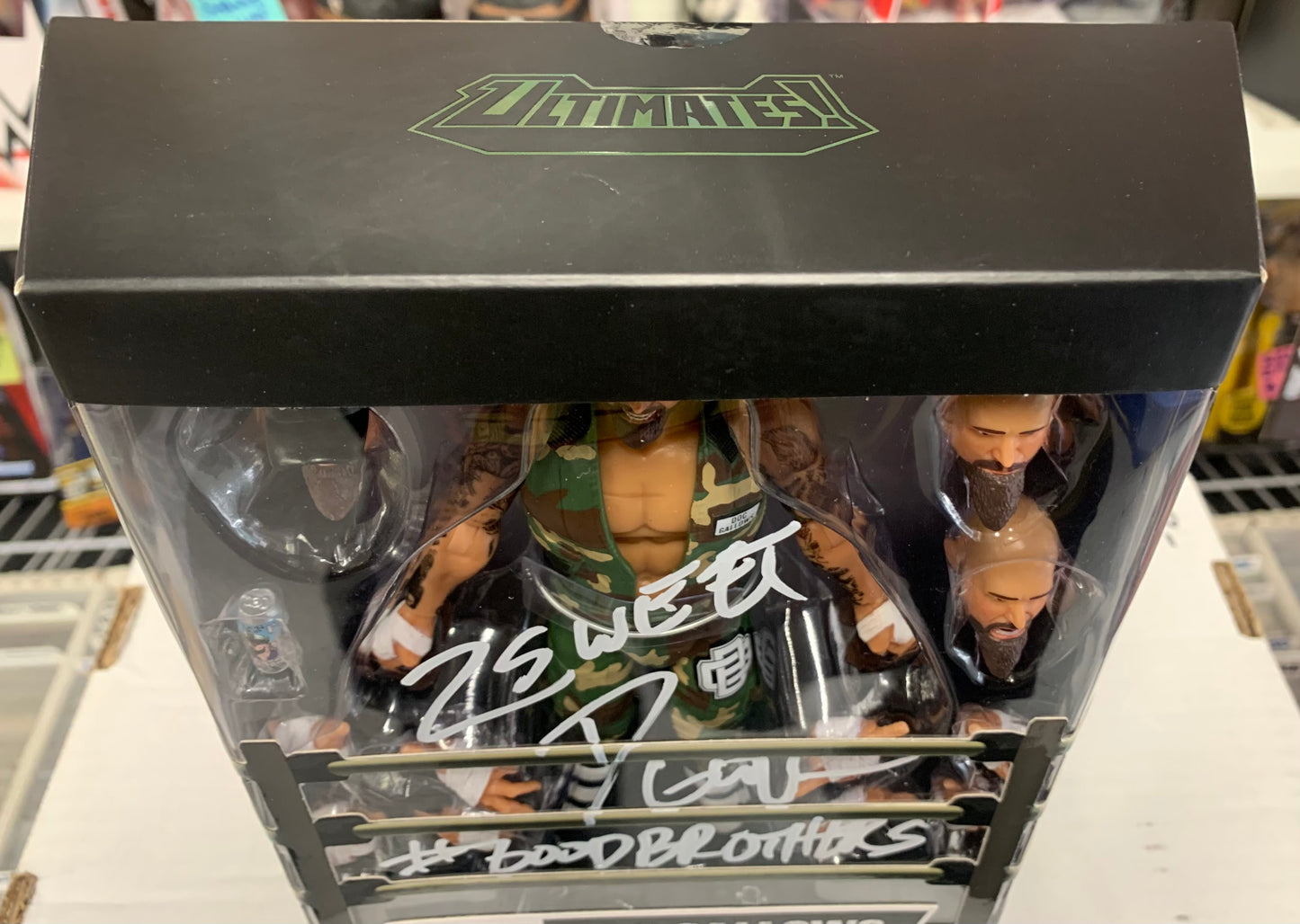 Doc Gallows SIGNED Impact Ultimate Super 7 Action Figure (Comes w/COA)