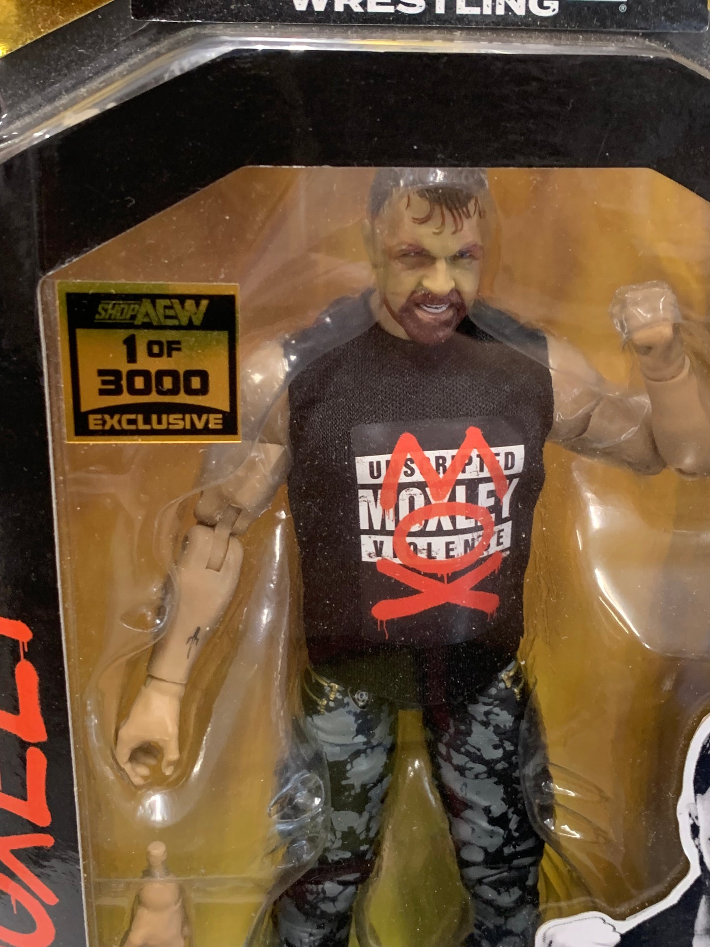 Jon Moxley AEW Limited Edition Chase Figure #’ed/3000 w/case