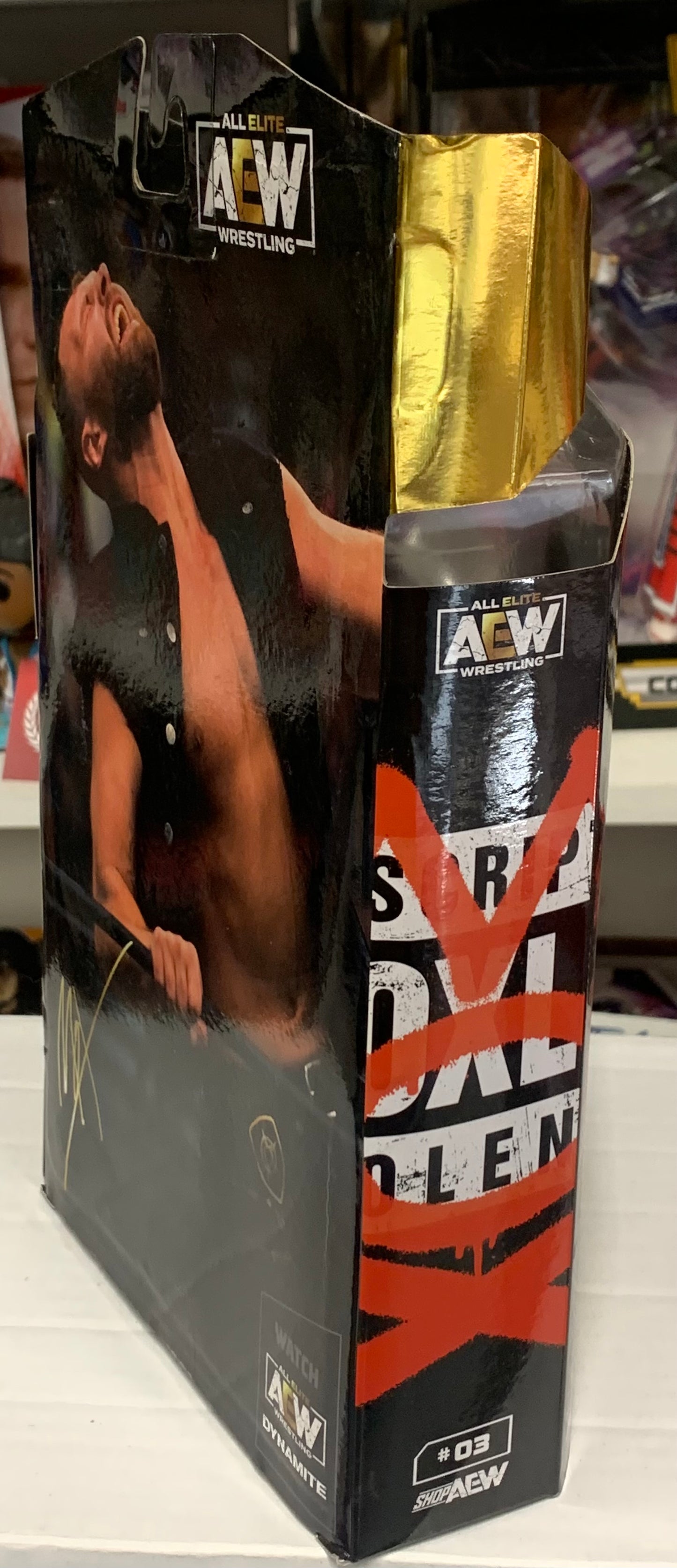 Jon Moxley AEW Limited Edition Chase Figure #’ed/3000 w/case