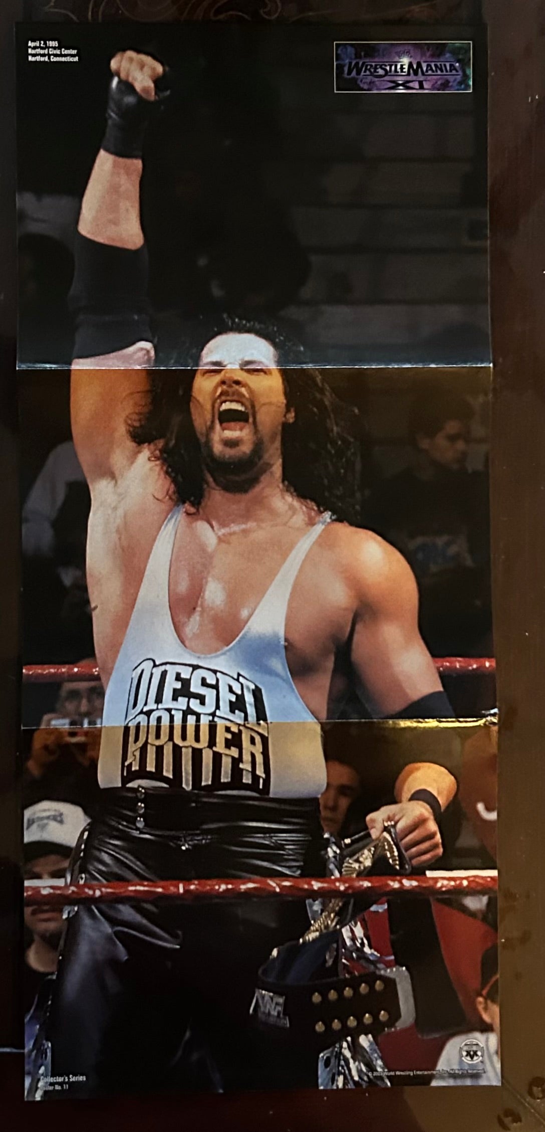 * Diesel WWE Full Color Pull-out Poster