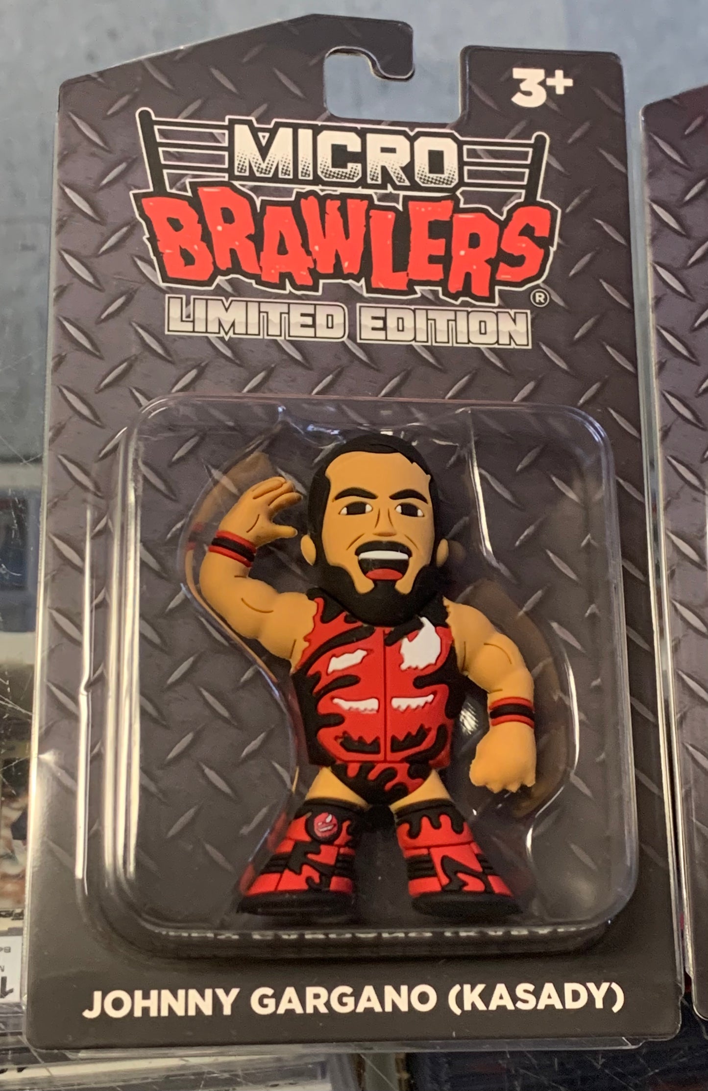 Johnny Gargano Lot of 3 Limited Edition Micro Brawlers (Johnny Wrestling)