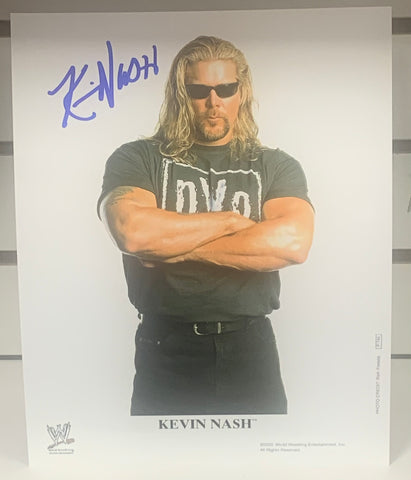 Kevin Nash Signed WWE 8x10 Color Photo NWO (Comes w/COA)