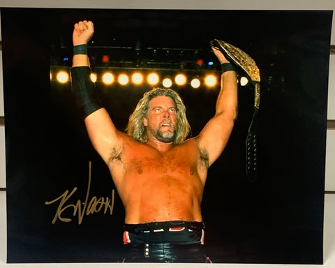 Kevin Nash Signed WWE 8x10 Color Photo NWO (Comes w/COA)