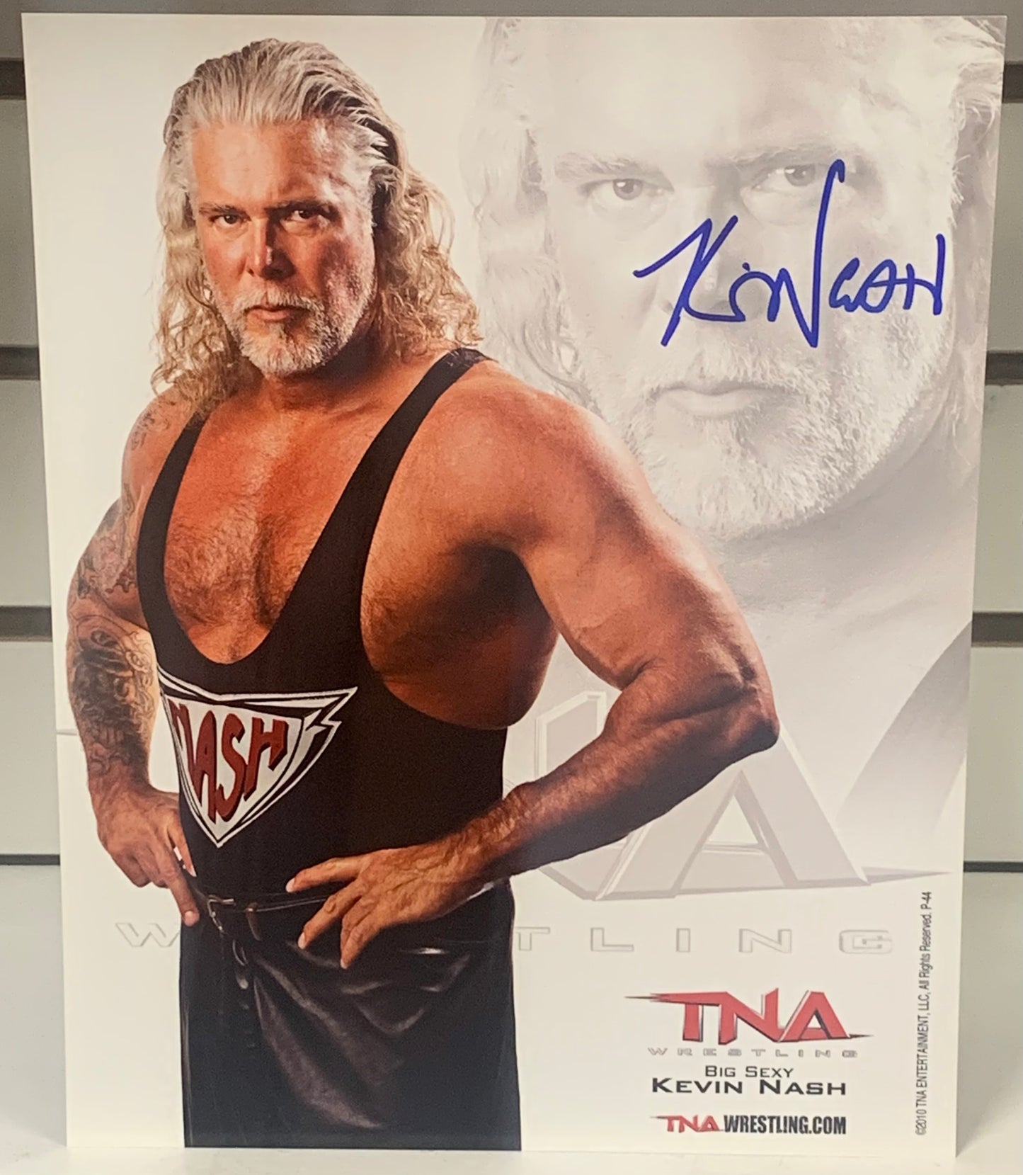 Kevin Nash Signed TNA Official Promo (Comes w/COA)