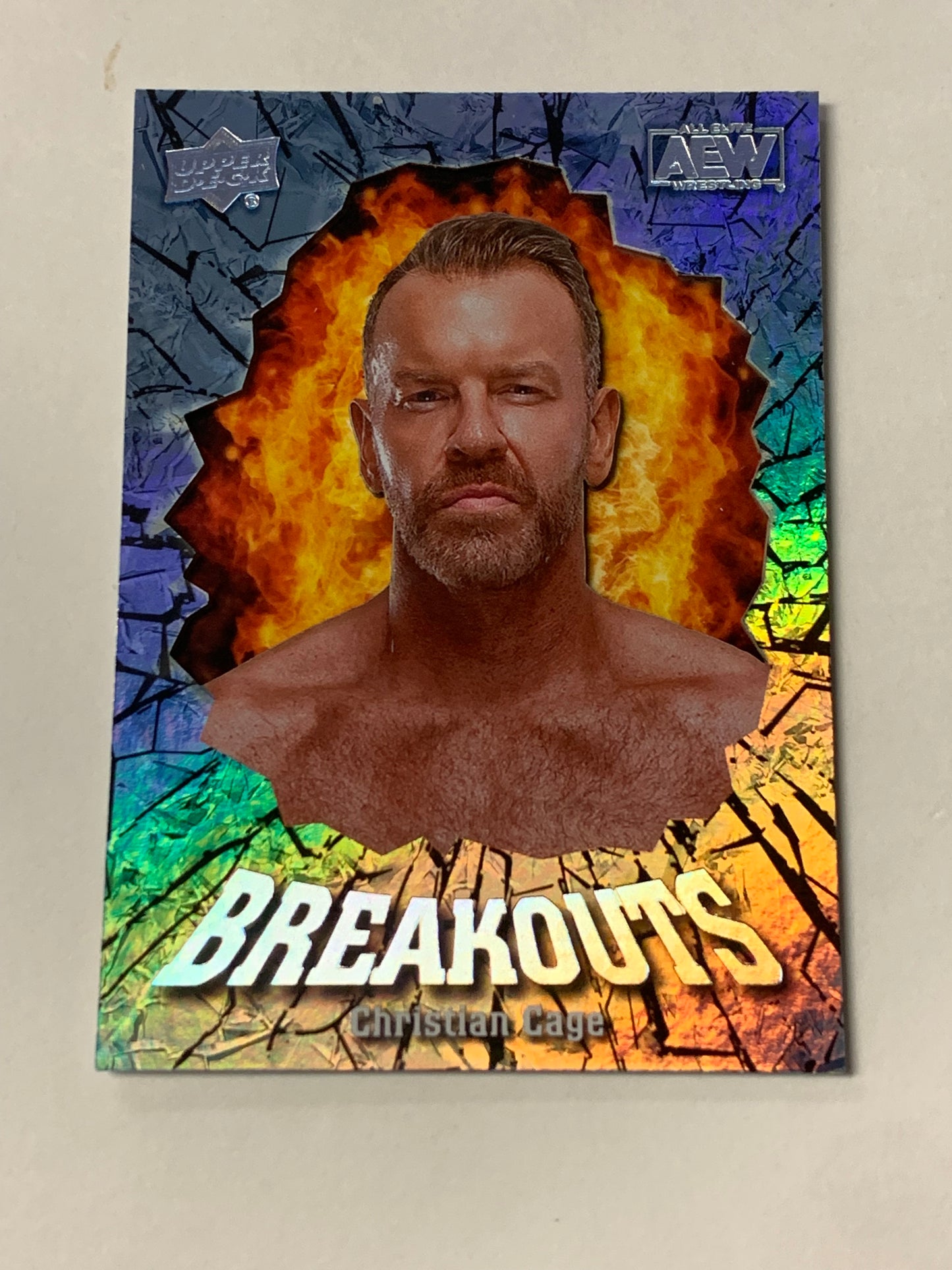 Christian Cage 2022 AEW Upper Deck Breakouts Insert Card (Case Hit)