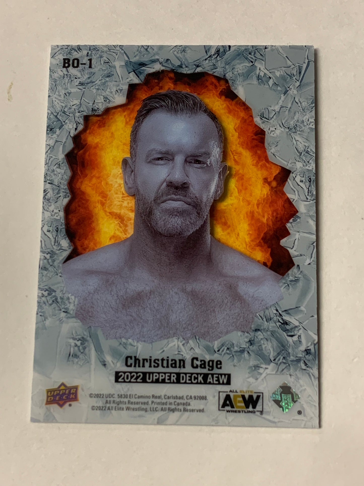 Christian Cage 2022 AEW Upper Deck Breakouts Insert Card (Case Hit)
