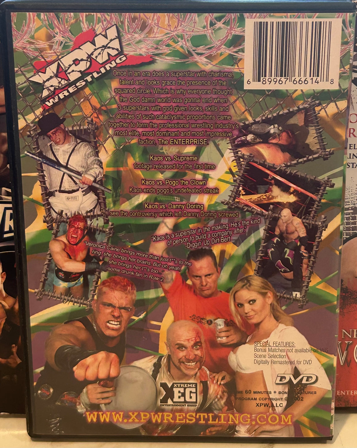 + XPW DVD “Best of The Enterprise” (Hard To Find DVD)