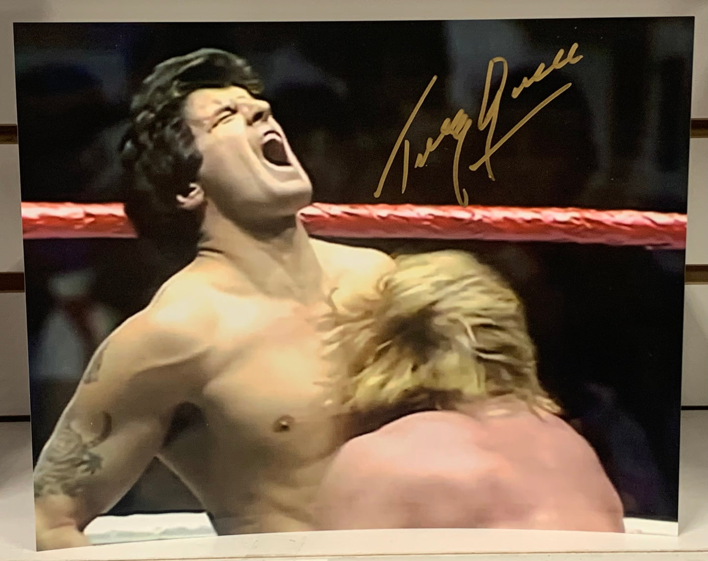 Tony Garea Signed 8x10 Color Photo WWE (Comes w/COA)