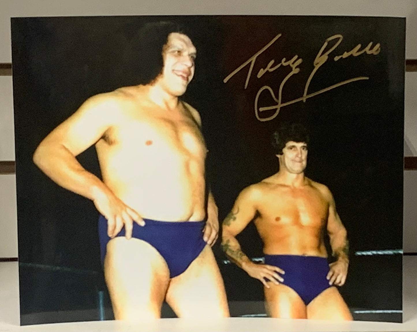 Tony Garea Signed 8x10 Color Photo WWE (Comes w/COA)